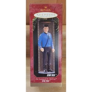 Hallmark 1997 Keepsake Ornament Star Trek Dr. Leonard H. McCoy